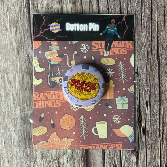 Stranger Things Button Pin Set - Picture 5 of 6